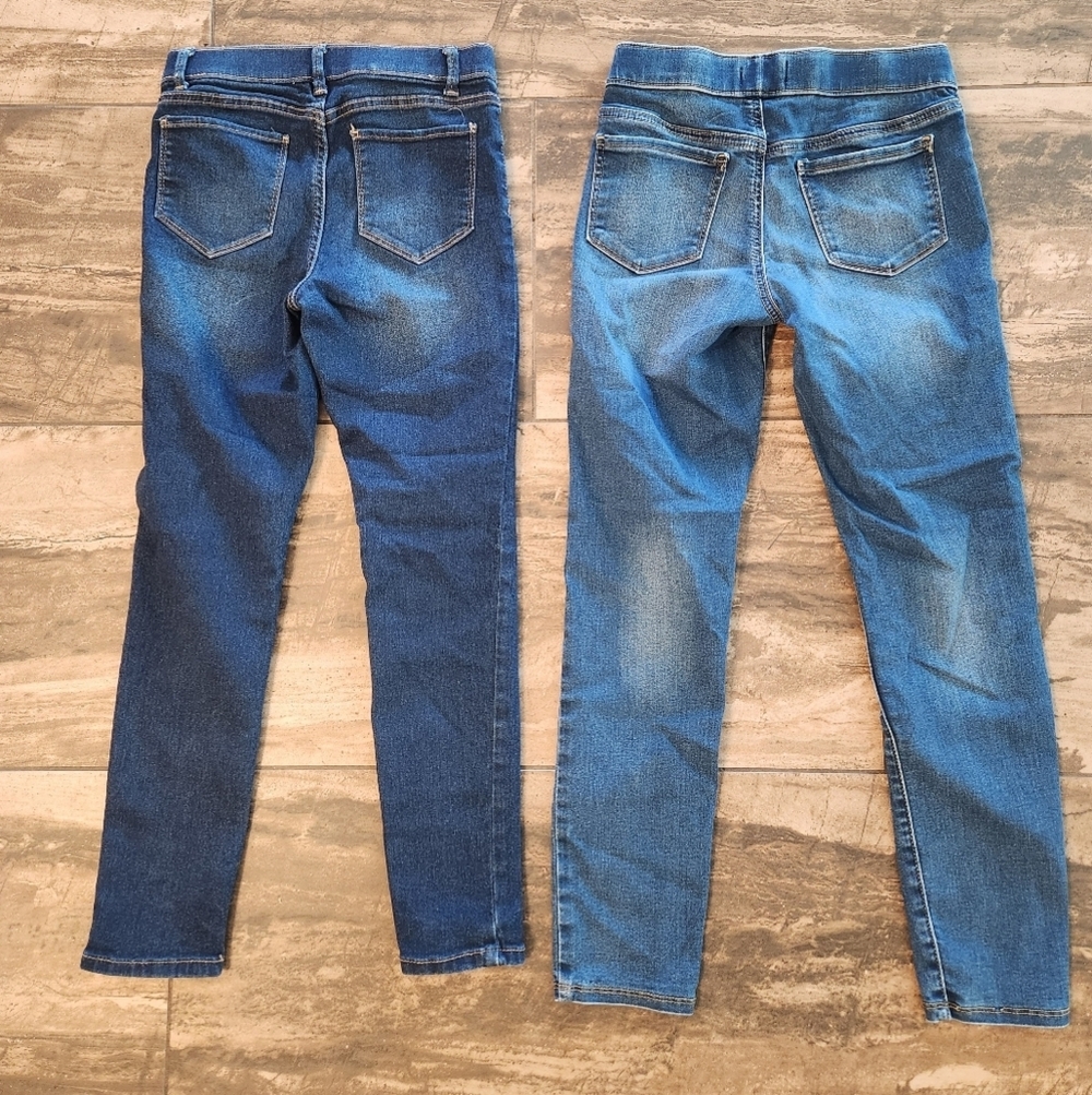 Set of 4 Girls' Jeggings (Size 10-12) - Gently Used - Picture 3 of 5